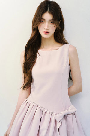 Pink and Gray Ballet Dress