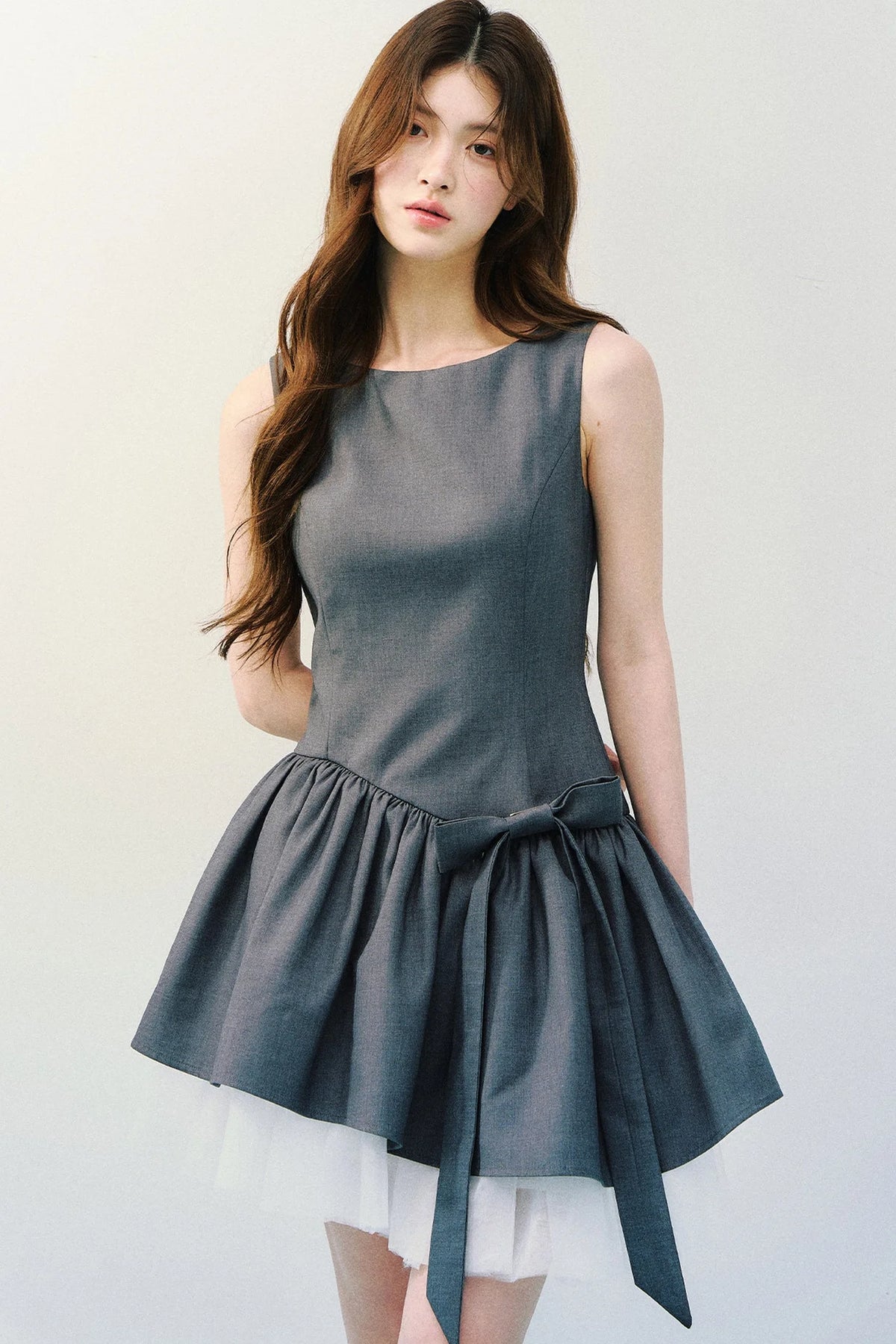 Pink and Gray Ballet Dress