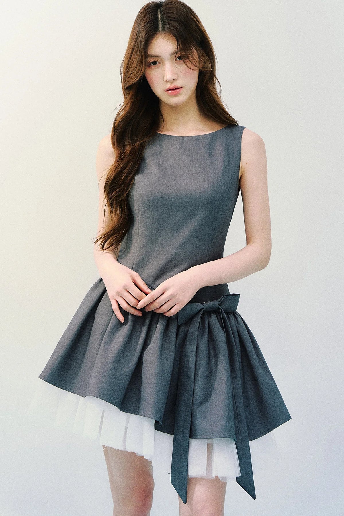 Pink and Gray Ballet Dress