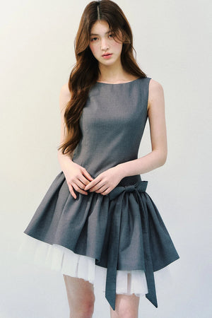 Pink and Gray Ballet Dress