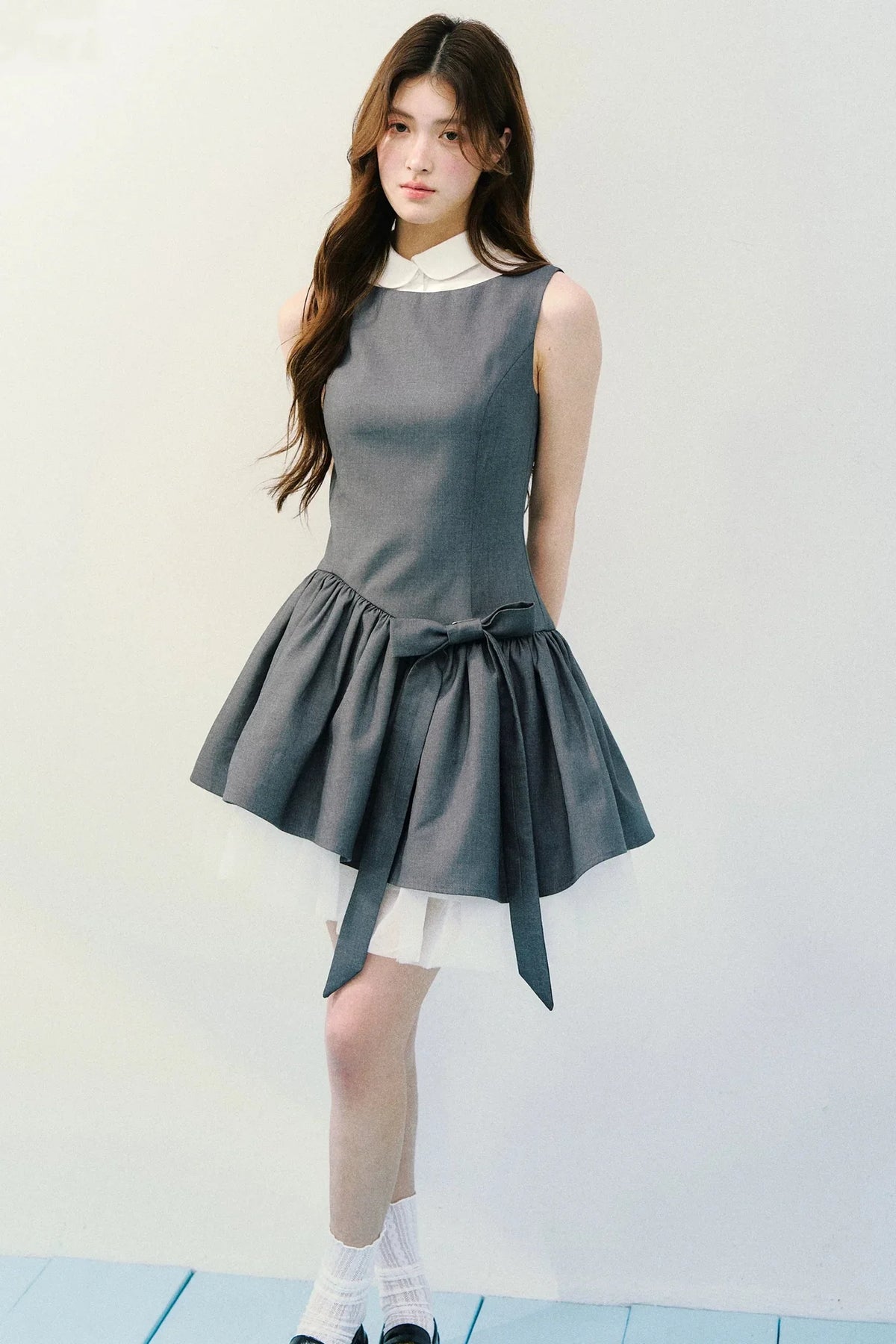 Pink and Gray Ballet Dress