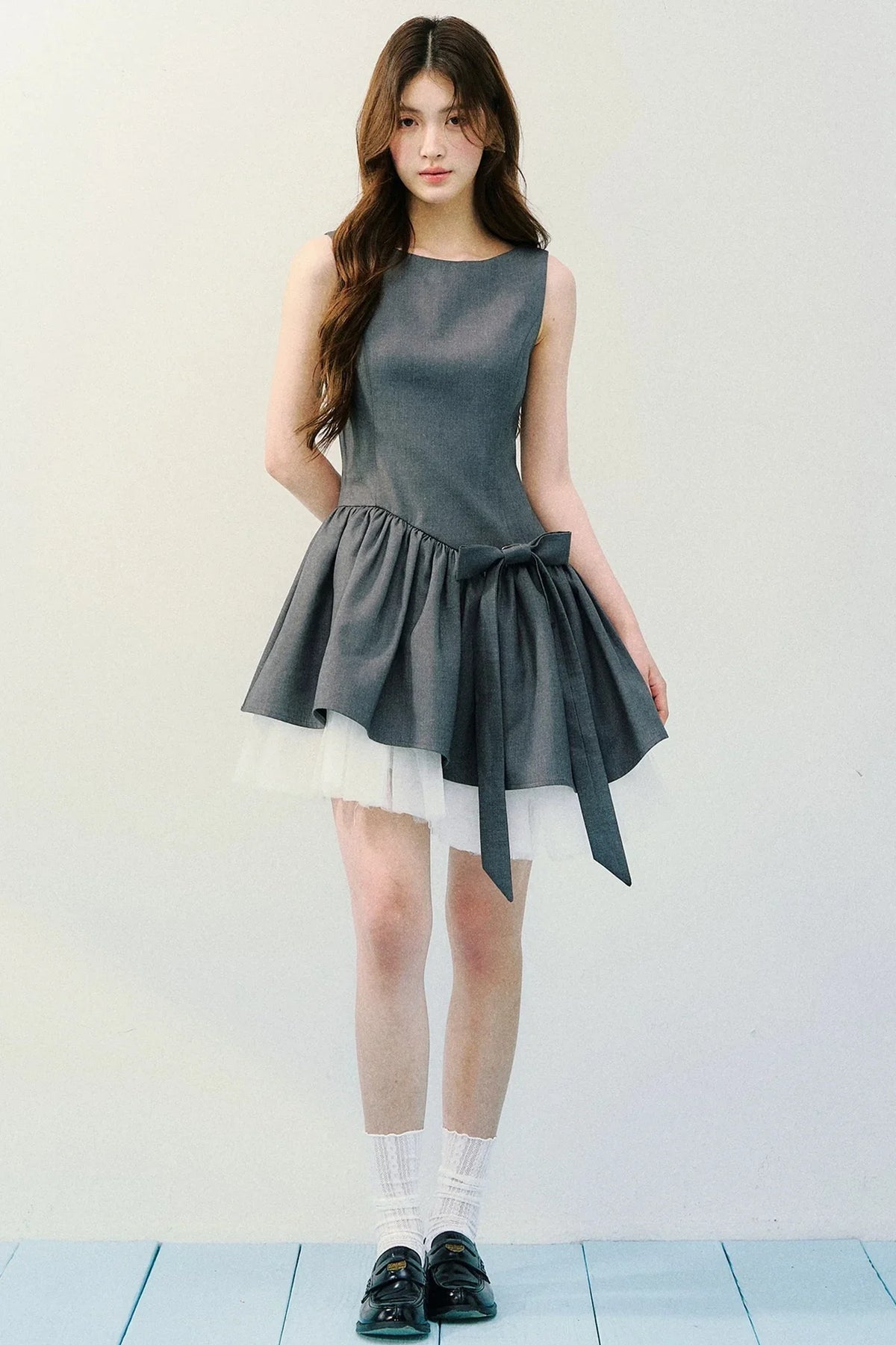 Pink and Gray Ballet Dress