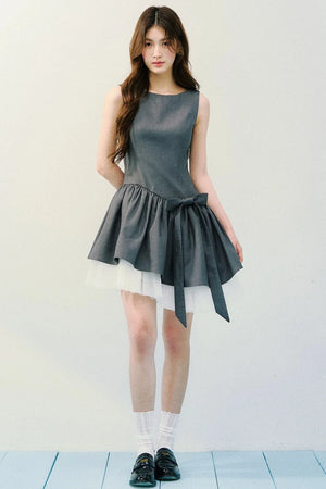 Pink and Gray Ballet Dress