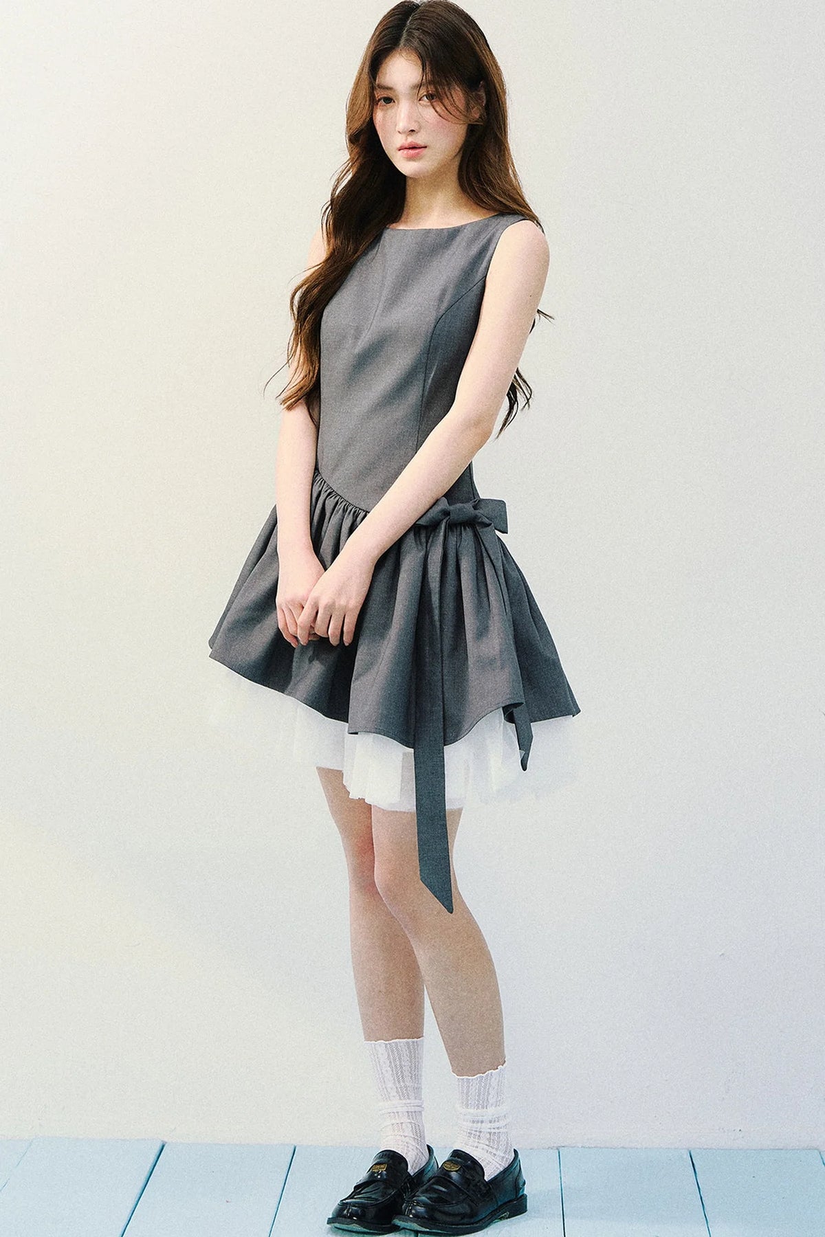 Pink and Gray Ballet Dress
