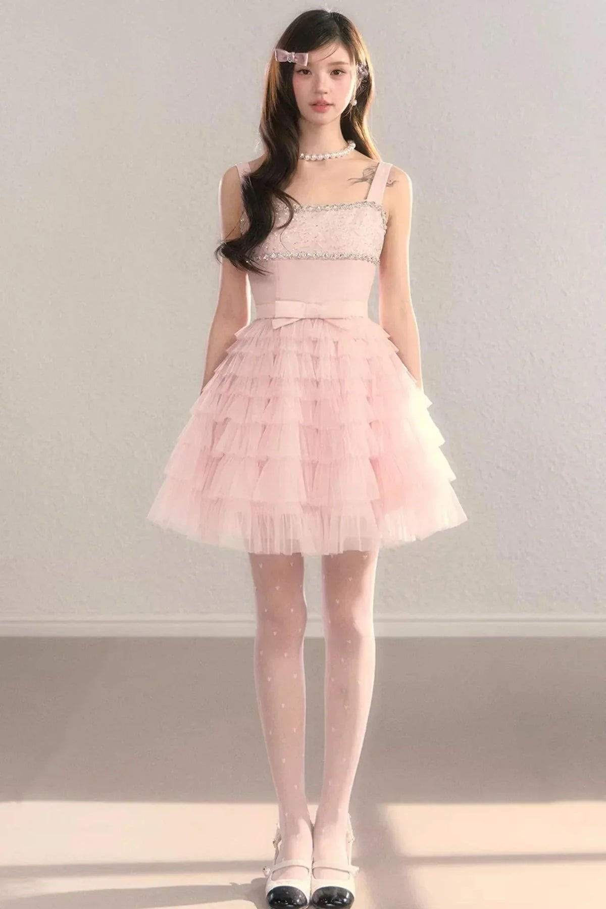 Pink Dream Lace Dress