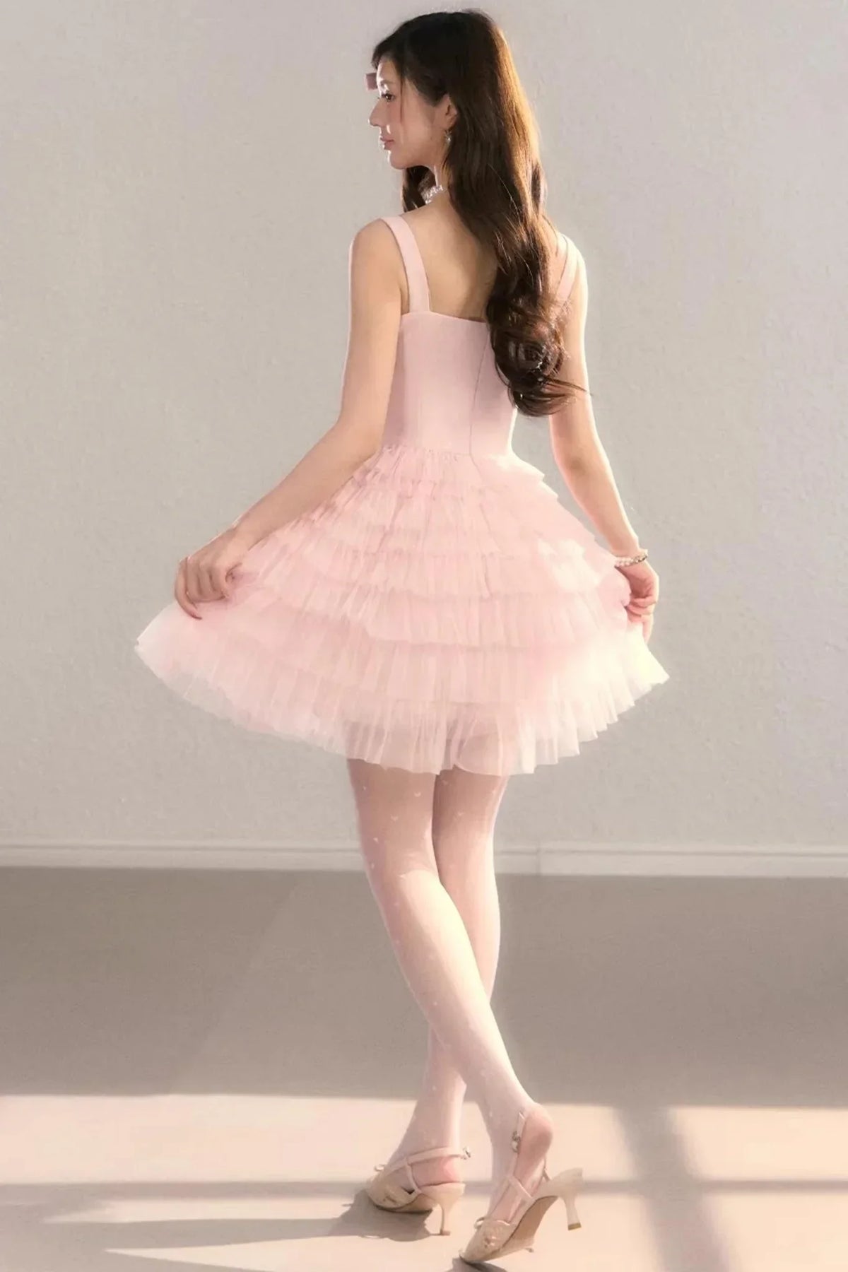 Pink Dream Lace Dress