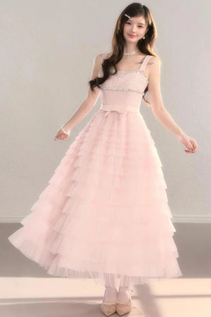 Pink Dream Lace Dress