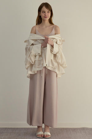 Pink Duo One-piece Pants Set-Up
