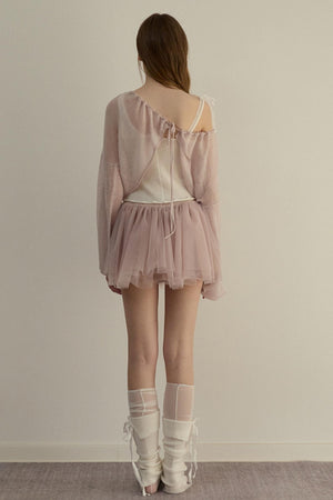 Pink Duo One-piece Pants Set-Up