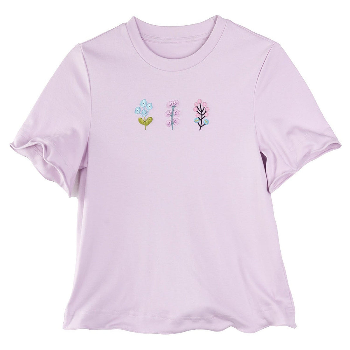 Pink Embroidery T-Shirt