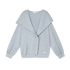 Pink Hooded Zip-Up Jacket Set-Up