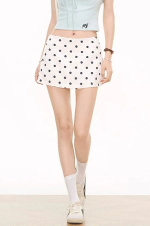 Pink Knitted Lace-Up Top Skirt Set-Up