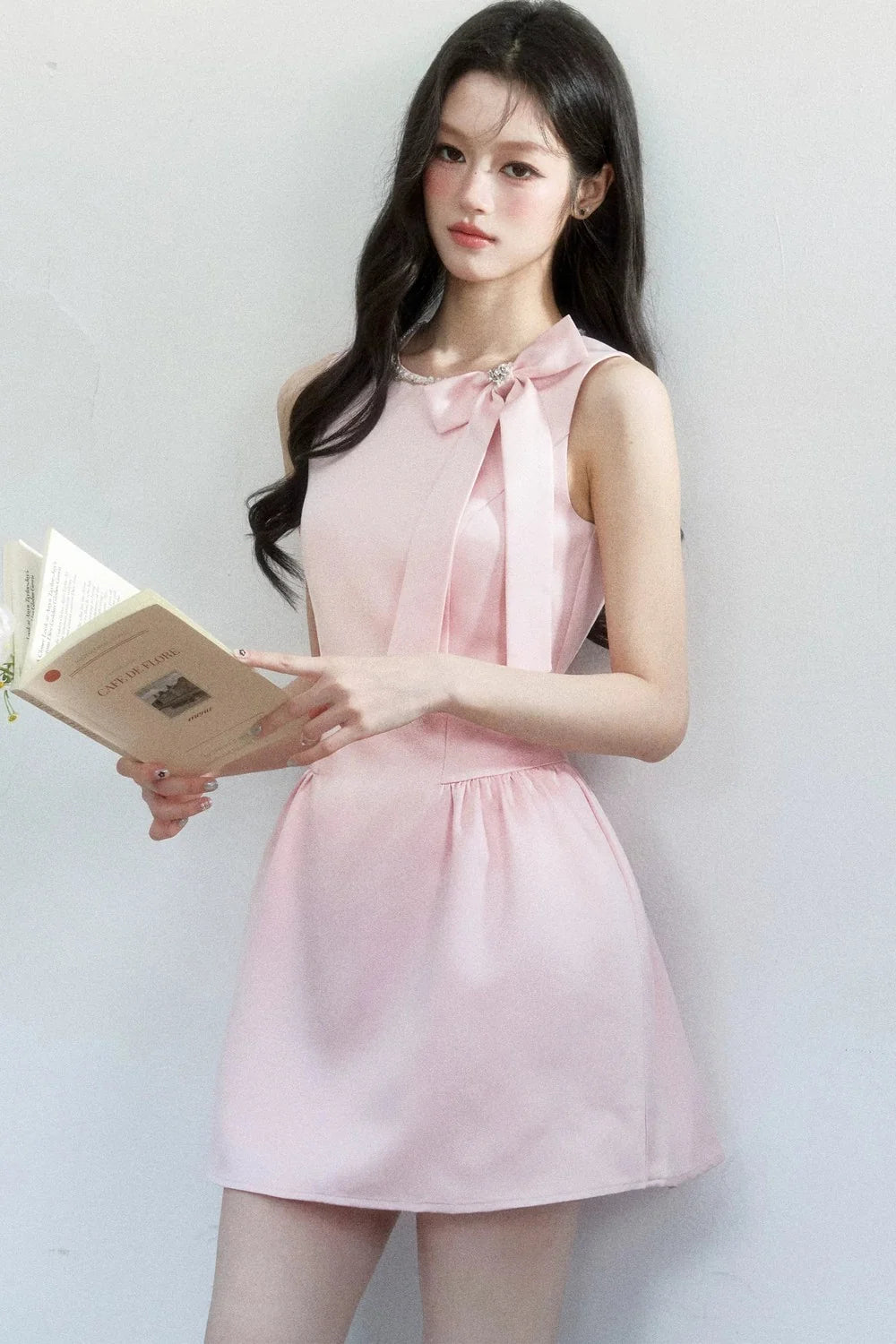 Pink Princess Satin Dress