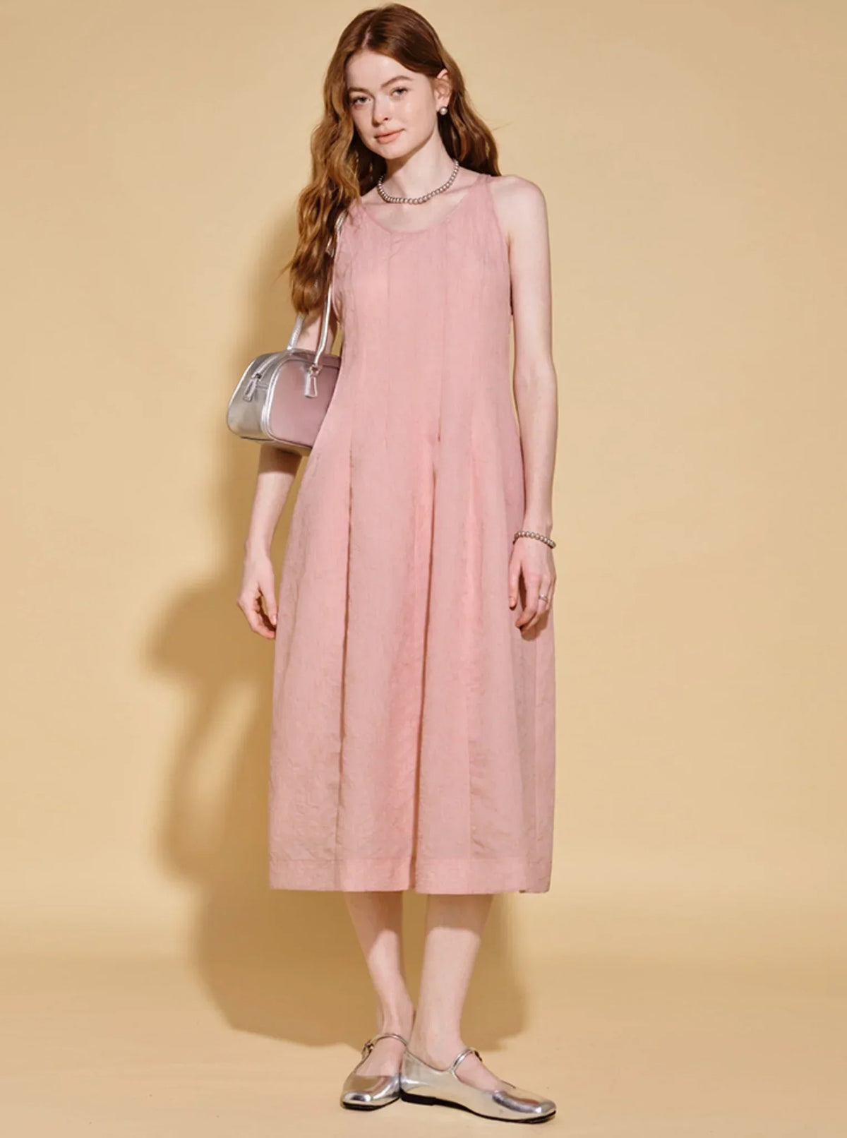 Pink Temperament Sundress