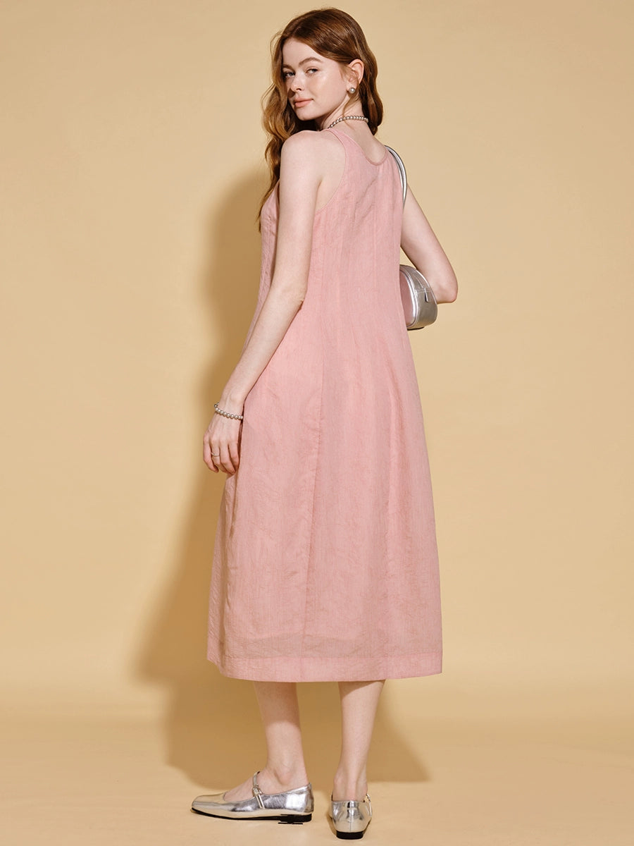 Pink Temperament Sundress