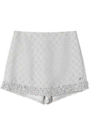 Plaid A-line Skirt