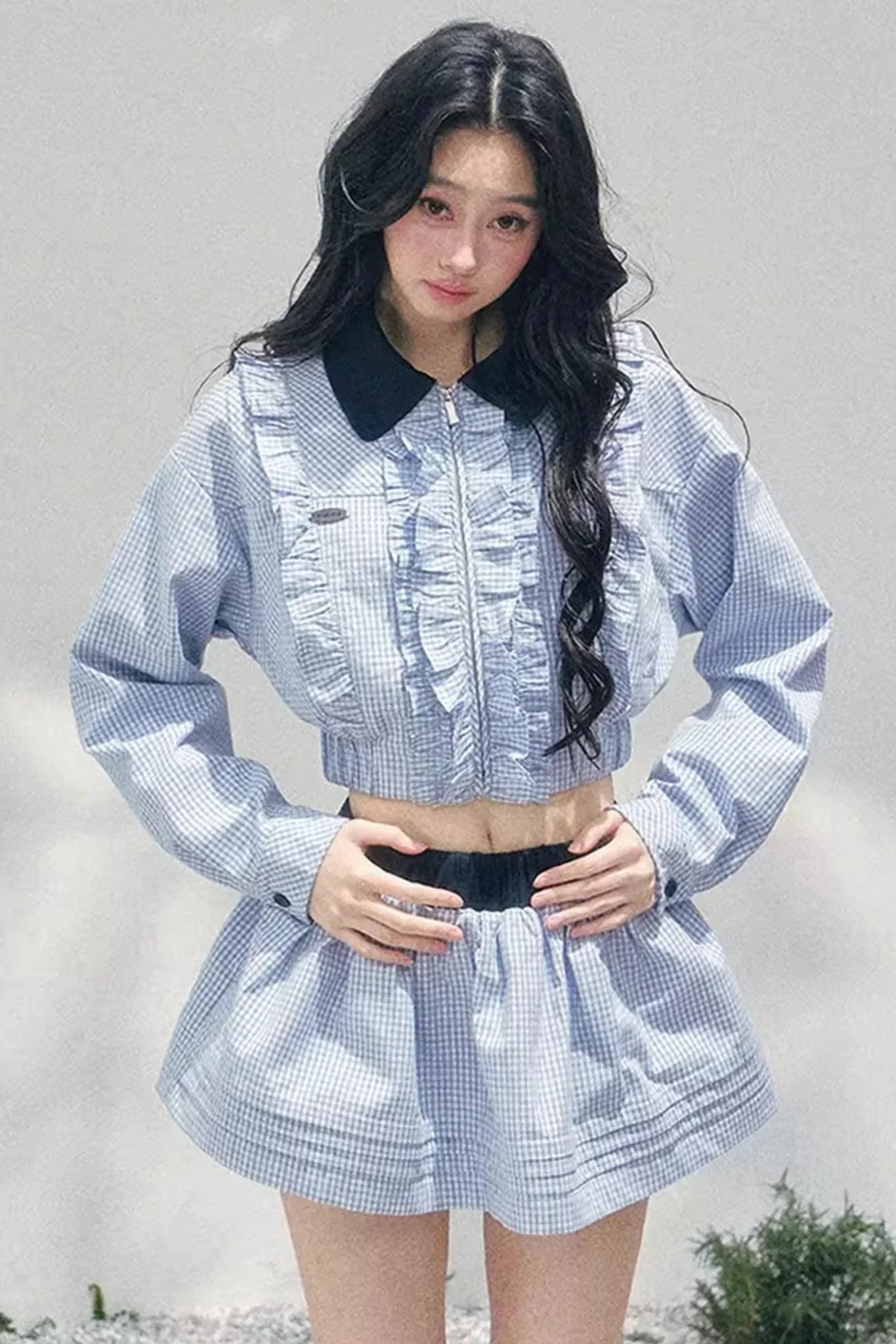 Plaid Academy Suit Set-Up