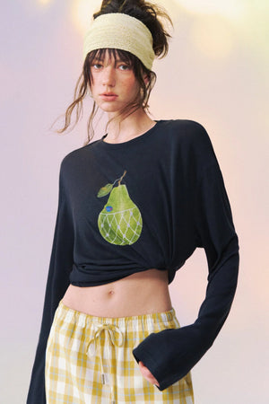 Plaid Drawstring Mini Skirt
