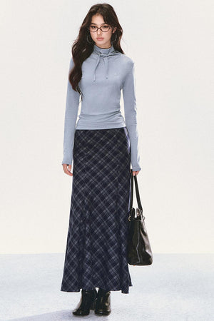 Plaid Mermaid Skirt