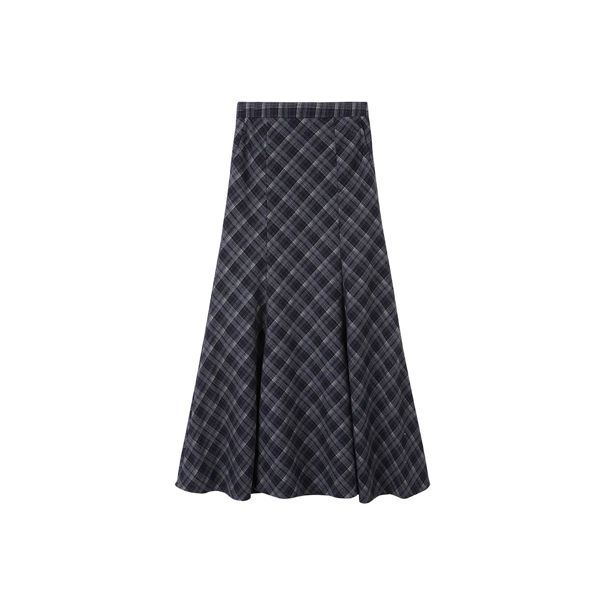 Plaid Mermaid Skirt