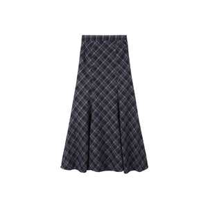 Plaid Mermaid Skirt