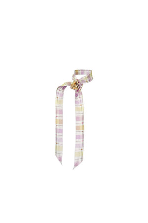Plaid Patchwork Suspender Dress Set-Up