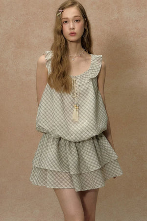Plaid Retro Summer Dress