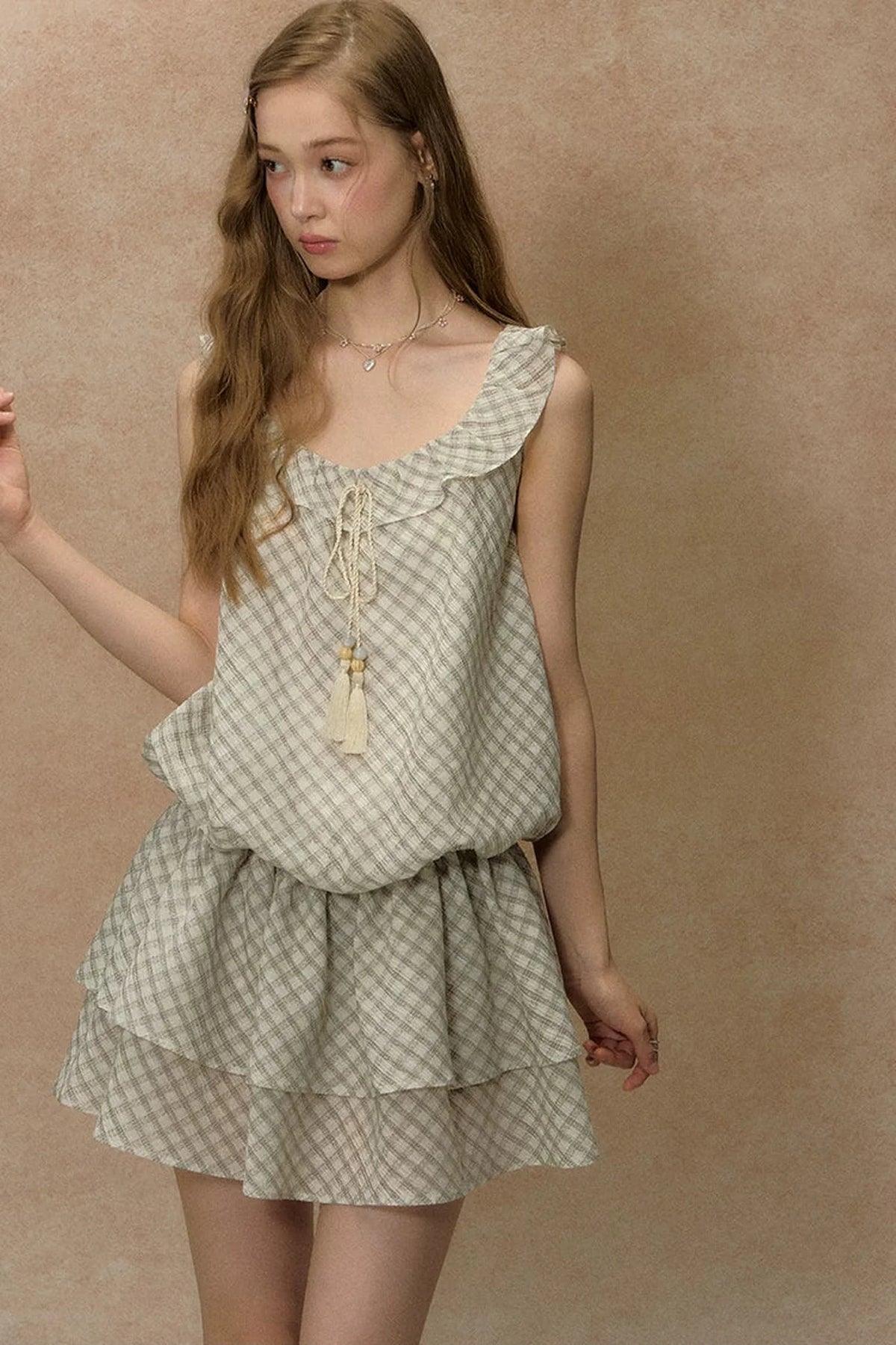 Plaid Retro Summer Dress