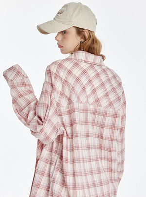 Plaid Shirt With Shorts Pants Set-Up