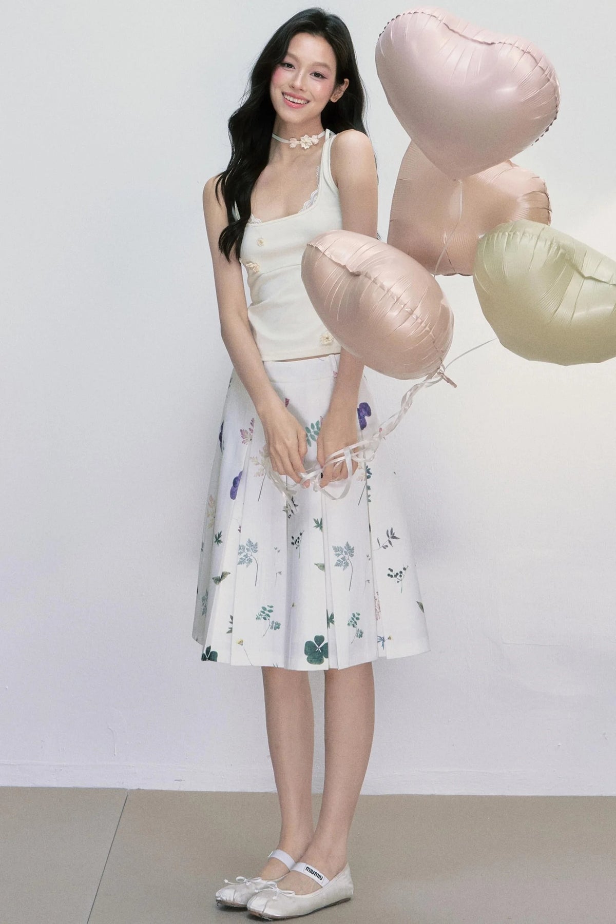 Plant A-Line Skirt