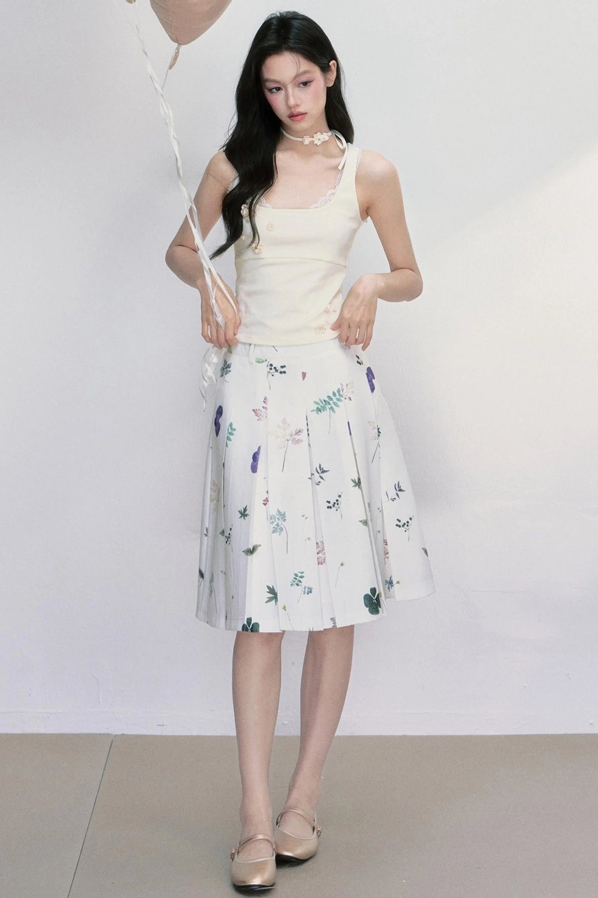 Plant A-Line Skirt