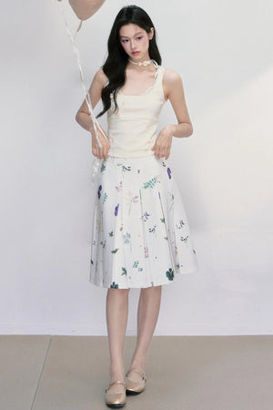 Plant A-Line Skirt