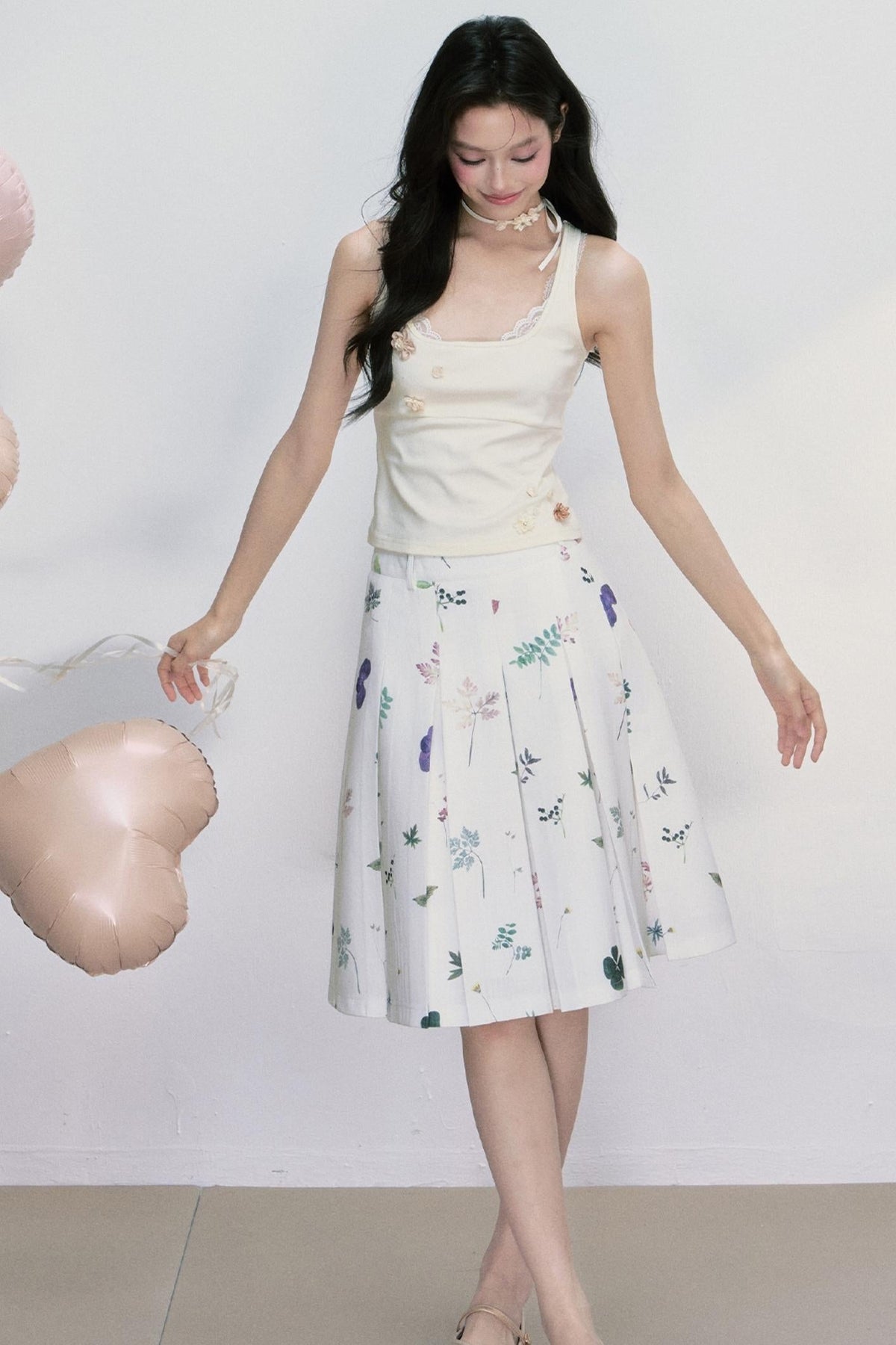 Plant A-Line Skirt