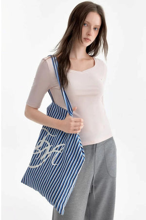 Playful Heart-Neck Printed T-Shirt