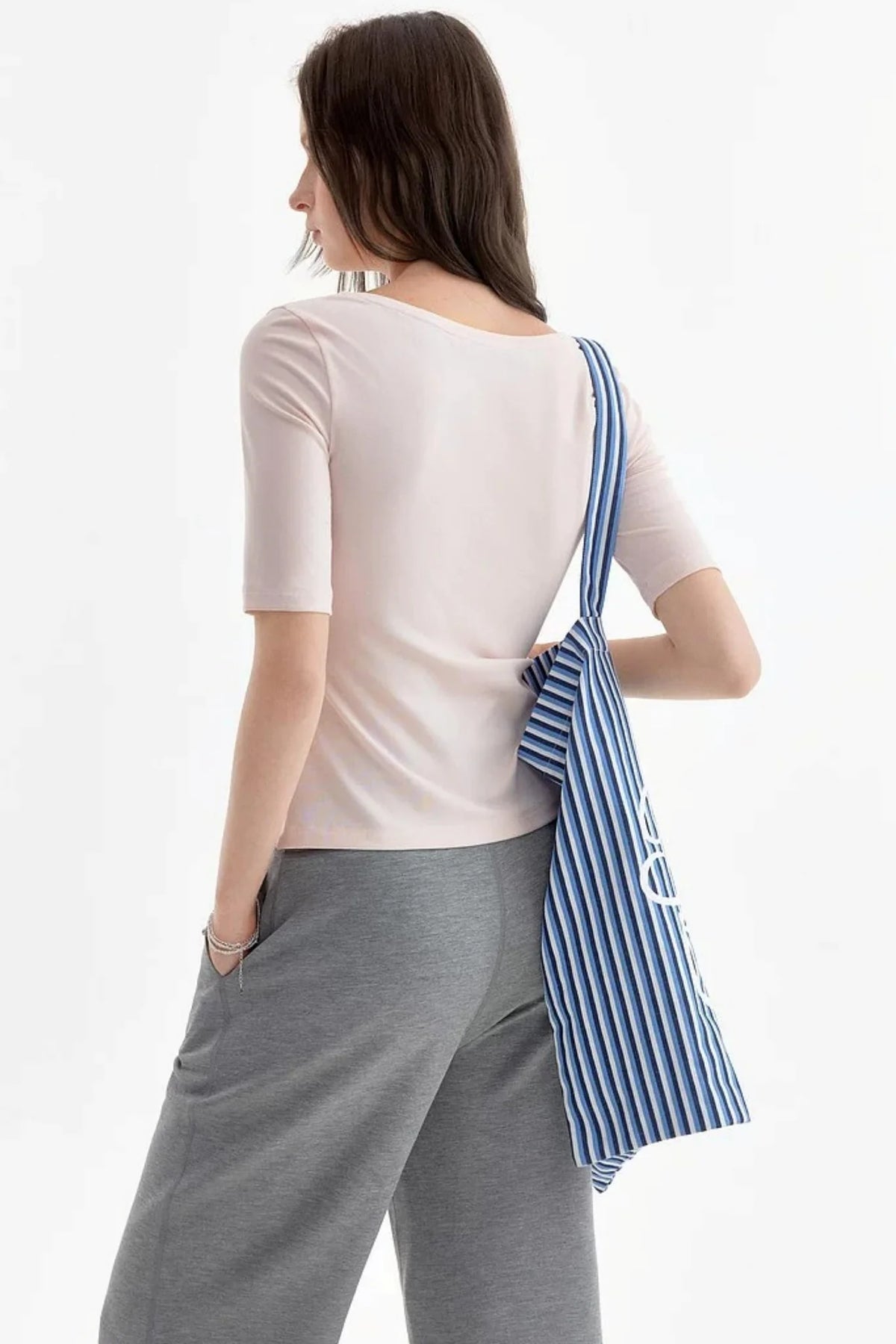 Playful Heart-Neck Printed T-Shirt