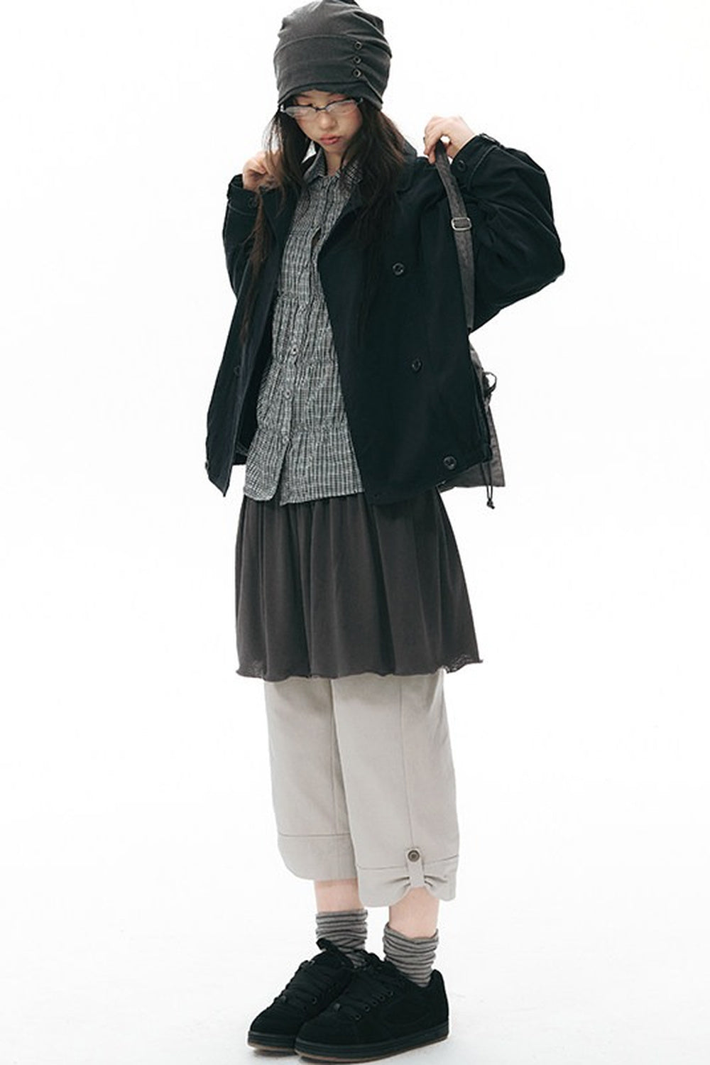 Pleated Front Shirt