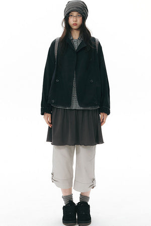 Pleated Front Shirt