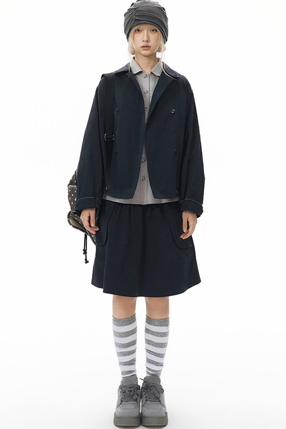 Pleated Front Shirt
