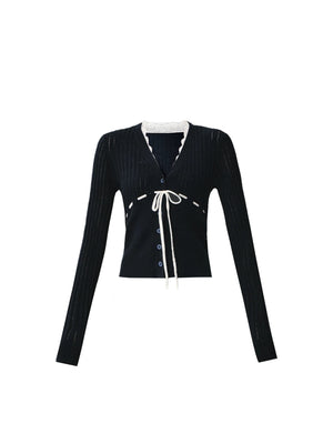 Pleated Knit Skirt & Top Set-Up
