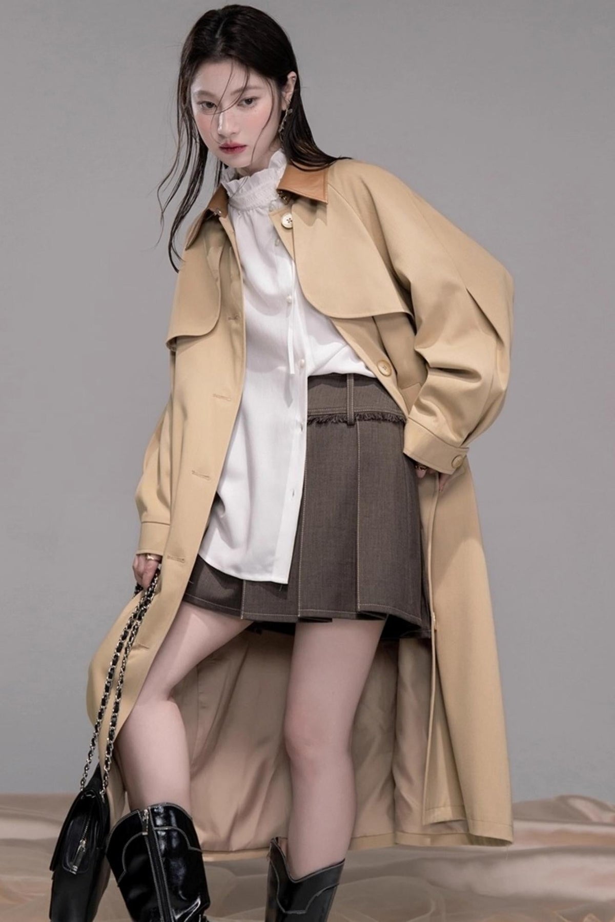 Pleated Skirt