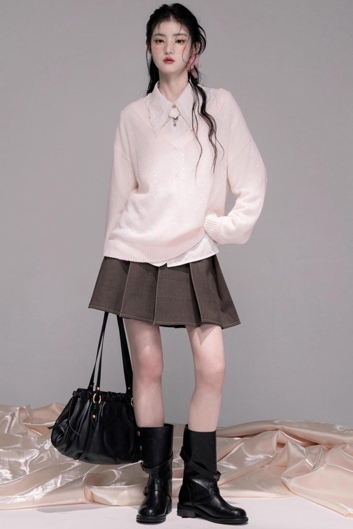Pleated Skirt