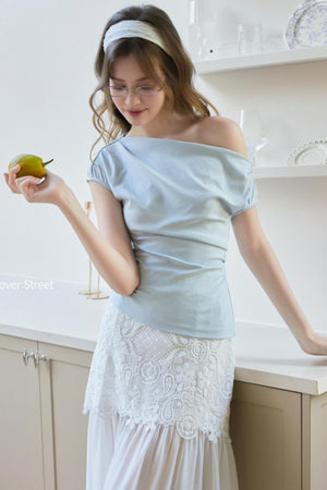 Pleated Summer T-Shirt