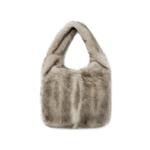 Plush Fur One-Shoulder Bag