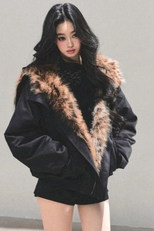 Plush Winter Padded Coat