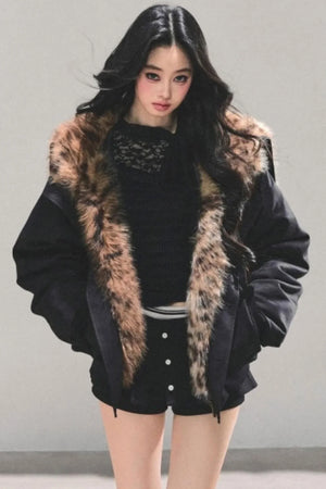 Plush Winter Padded Coat