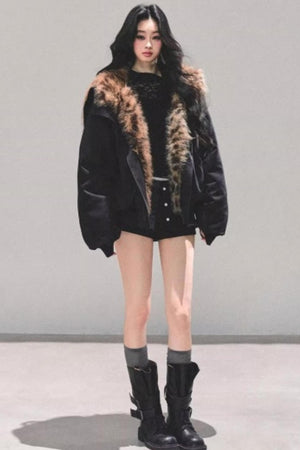 Plush Winter Padded Coat