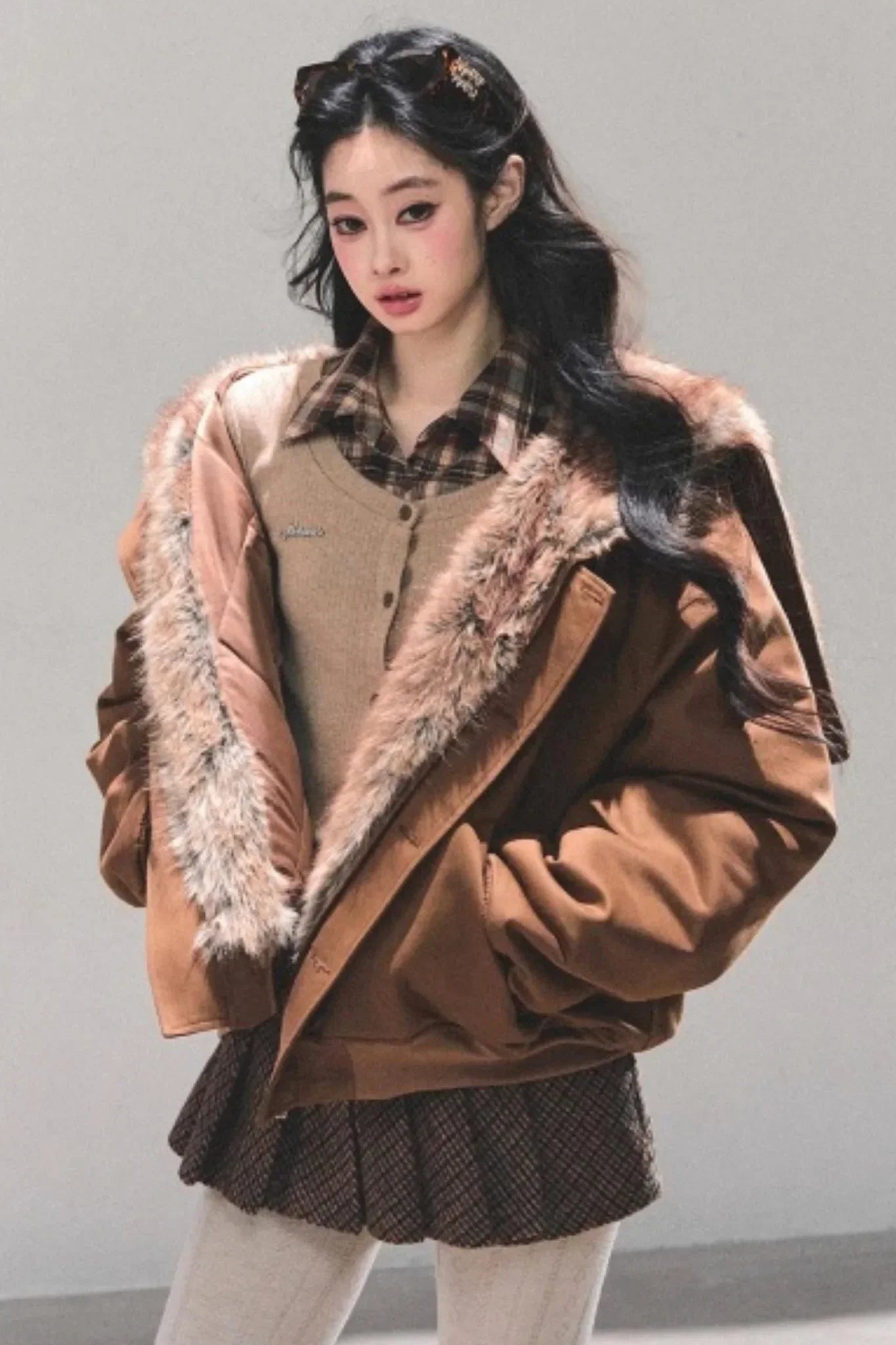 Plush Winter Padded Coat