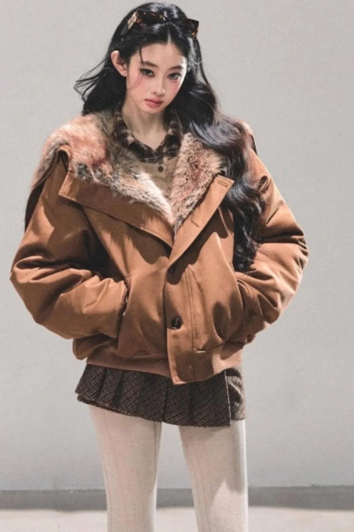 Plush Winter Padded Coat