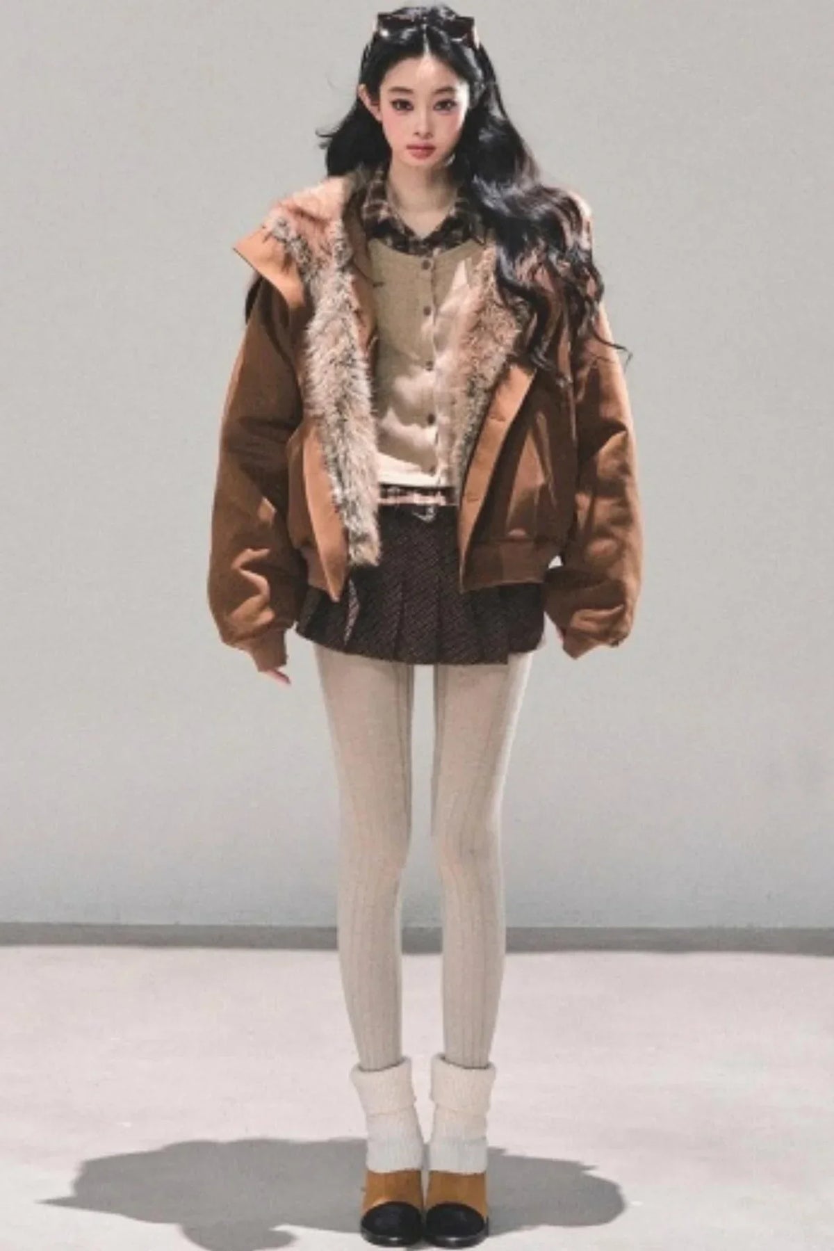 Plush Winter Padded Coat