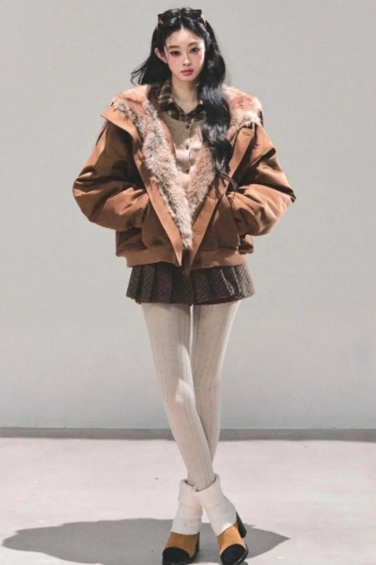 Plush Winter Padded Coat